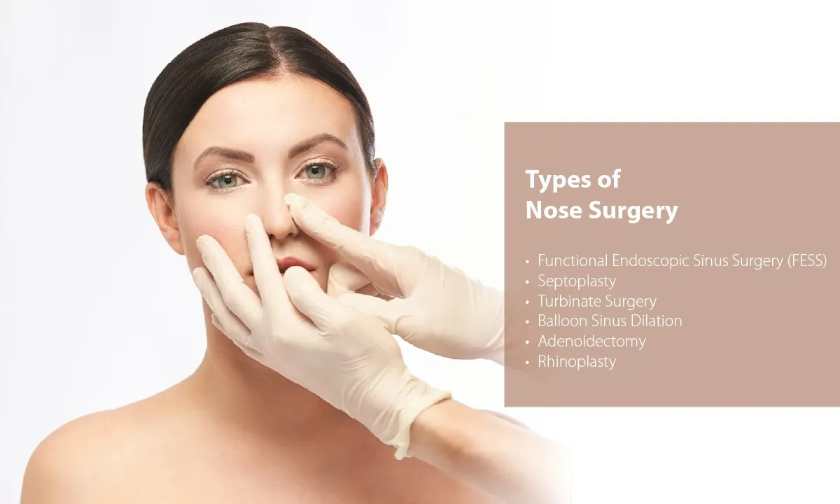 Types of Nose Surgery